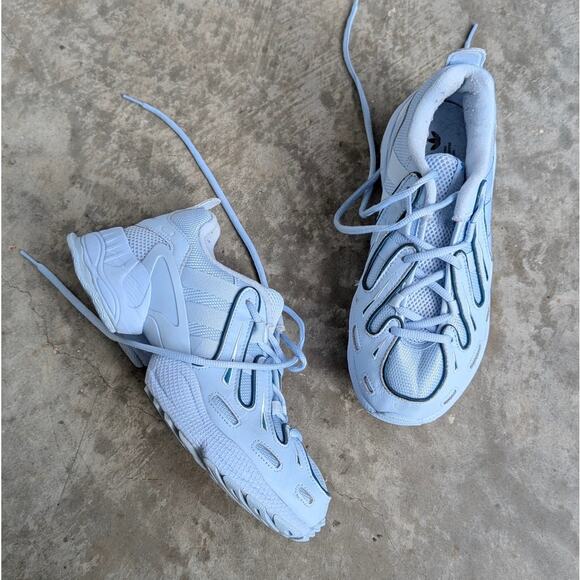 Adidas EQT Gazelle EE4822 Low Top Leather/Mesh Snealers in Glow Blue, size 8.5 - Picture 1 of 9